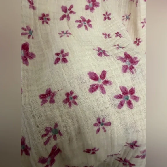 Free People Free People Azure Floral Midi Dress | Size Medium - Picture 10 of 10